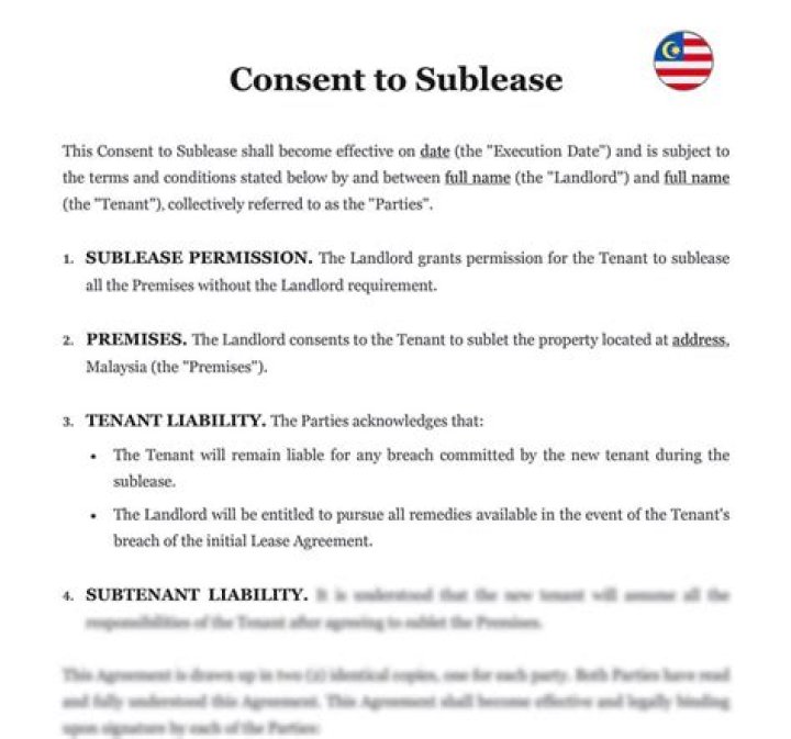 Can you sublease in Houston?