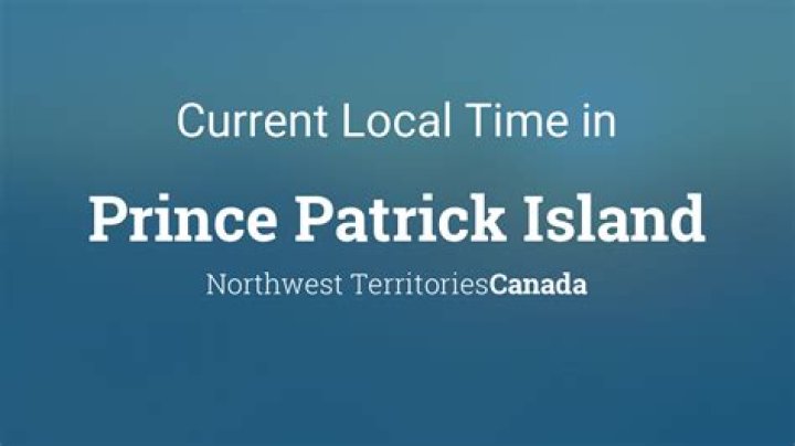 Do people live on Prince Patrick Island?