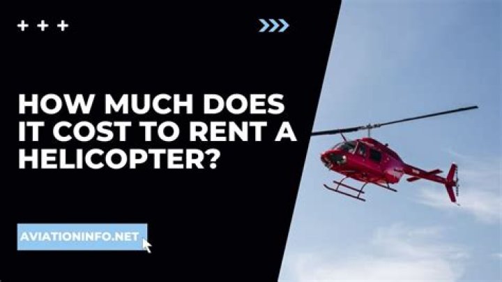 How much does a war helicopter cost?