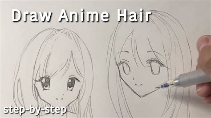 How to get better at drawing anime hair?