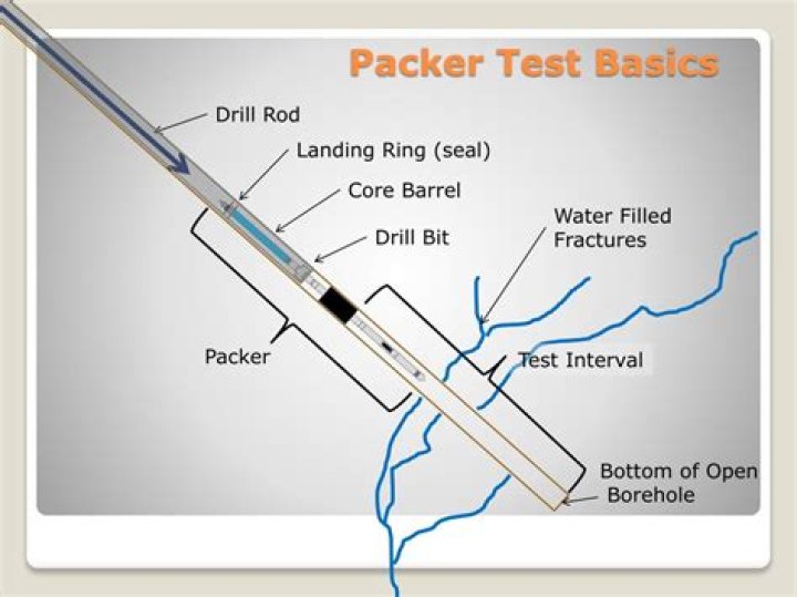 What is a packer test?