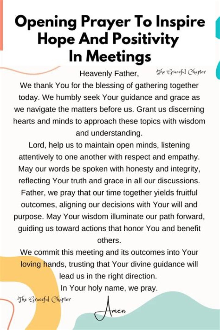 What key is prayer in C?