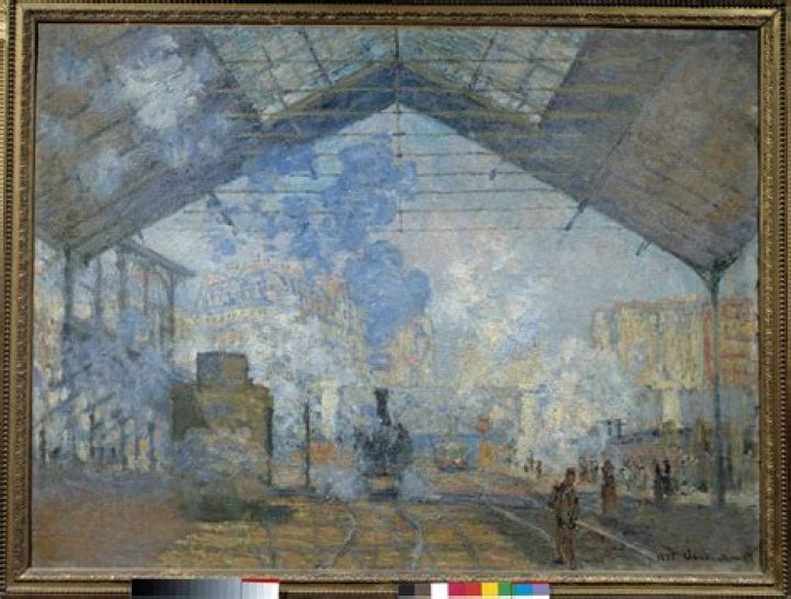 Where is Monet St Lazare?