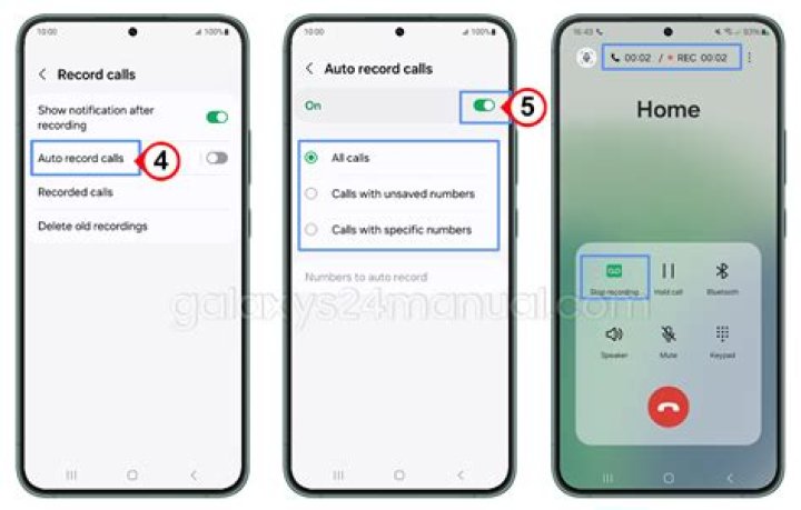 Why is auto call recording not working?